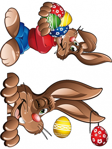 Наклейка "Кролики, Пасха" Наклейка "Кролики, Пасха" kroliki